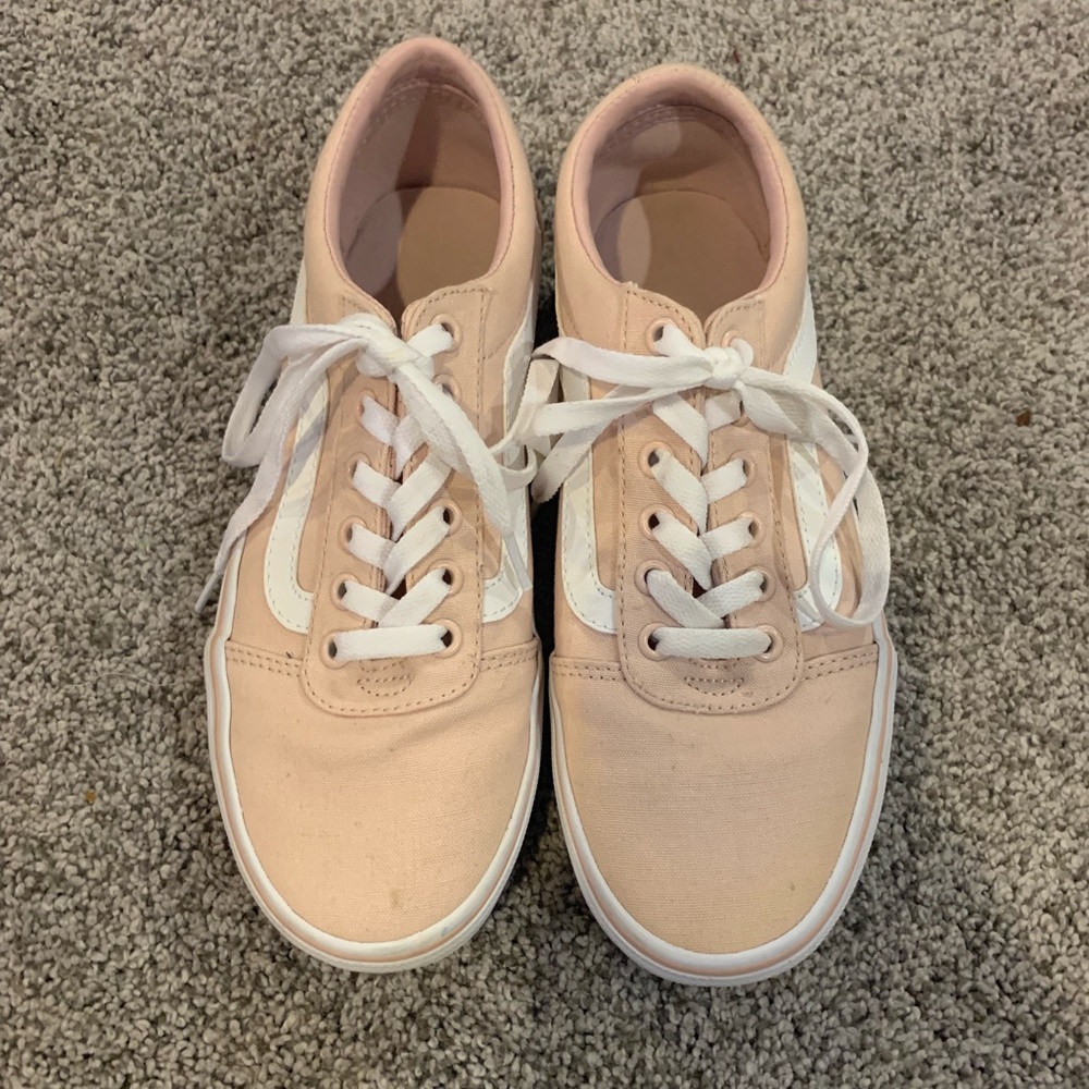 Light pink vans! Old school skater